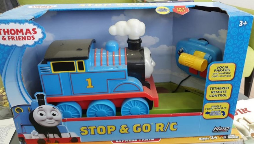 קטר מנגן+שלט תומס הקטר