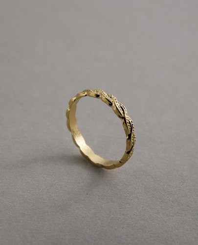 טבעת DANON - אינדיום זהב (SML)