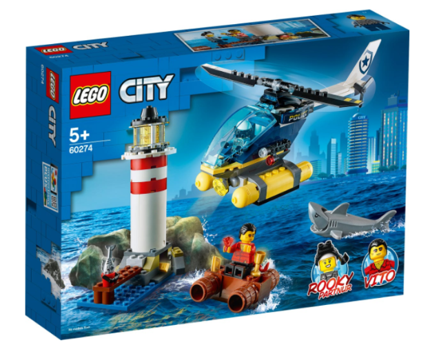 לגו City 60274 מסוק ומגדלור