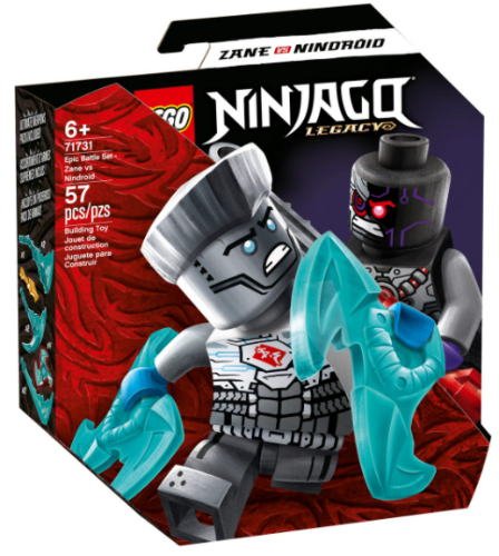 לגו Ninjago 71731 סט קרבות אפי - זאנה נגד נינדרויד