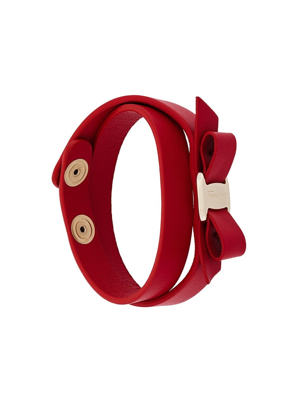 ferragamo bracelet red