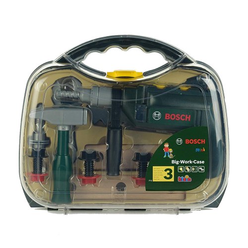 מזוודת כלי עבודה עם מקדחה גדולה Bosch