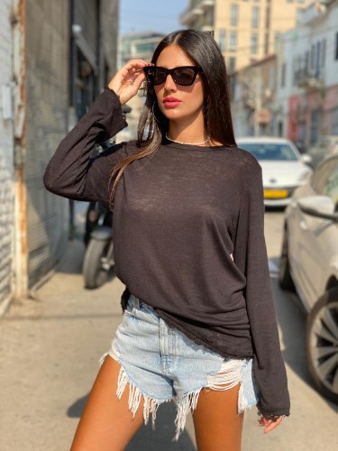 ניקי גזור ארוך