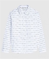 מכופתרת לבנה CALVIN KLEIN הדפס ALL OVER