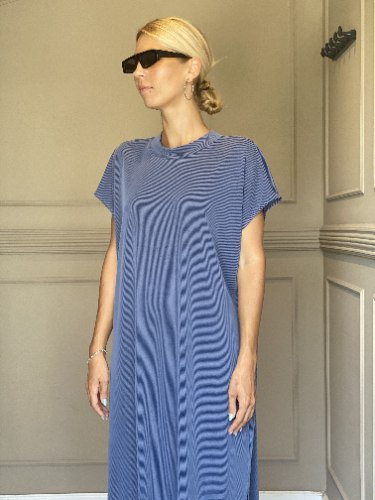 שמלת NAM - כחול ג'ינס