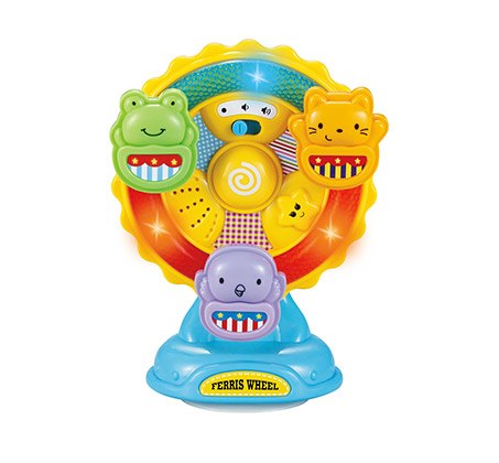 גלגל ענק נצמד - חיות