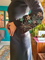 שמלת מקסי מלכותית מידה M