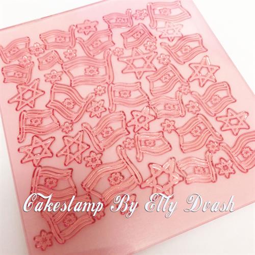 משטח טקסטורה דגלים - עצמאות