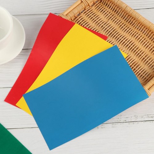 קופי לטקסטיל 3 יח'  A4 -  אדום, צהוב, כחול