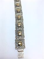 צמיד נשים כסף 925 משולב זהב MY05130044585