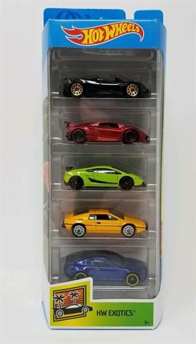 הוט ווילס מארז 5 מכוניות - Hot Wheels