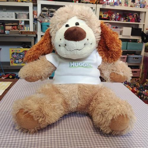 בובת כלב רכה של האגיס Huggies