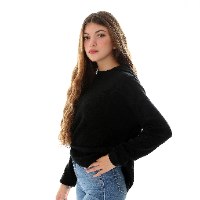 סריג קפוצ'ון זיג זג נשים