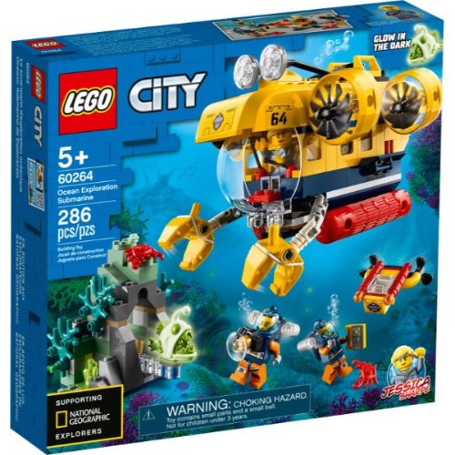 לגו צוללת חקר האוקיינוס LEGO City