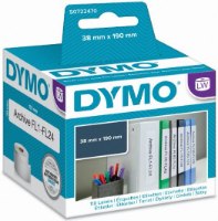 מדבקת נייר Dymo S0722470 / 99018 Large Lever Archive File Labels 38x190mm