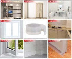 רצועת סיליקון לאיטום דלתות וחלונות - W.A.strip