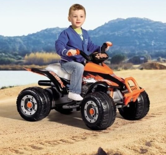 טרקטורון 12 וולט כתום