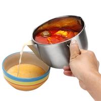 קערית נירוסטה מסננת נוזלים