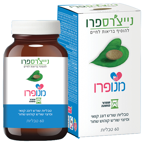MENOPRO - מנופרו, קוהוש שחור, 60 טבליות, נייצ'רס פרו