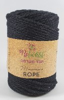 חבל ROPE מקרמה 4 מ"מ 95 מ' 500 גר' - שחור