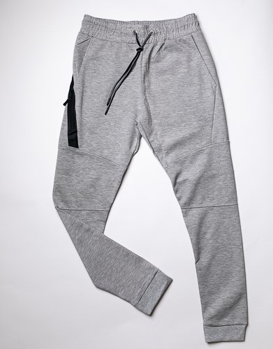 מכנסי אינטרלוק רוכסן מלאנג' גברים