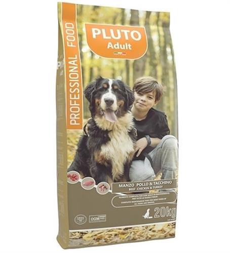 פלוטו מזון לכלב בשר עוף והודו 20 ק״ג