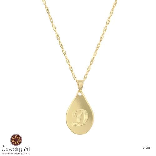 שרשרת ותליון טיפה קלאסית