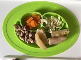 צלחת ופלייסמנט סיליקון