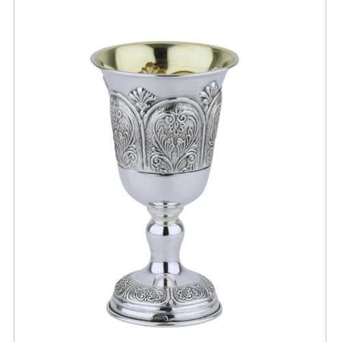 גביע כסף טהור דגם דויד שערים  (S)