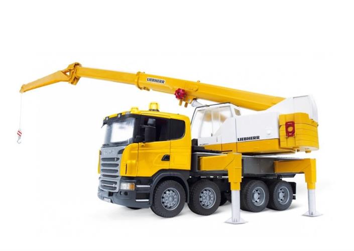 משאית מנוף ענק סקניה – ברודר