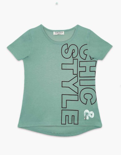 חולצה בנות טריקו מעוצבת STYLE&CHIC