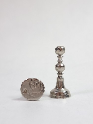 חותמת פיוטר קטנה לשעווה - ציפור