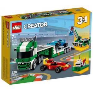 לגו קריאטור מוביל מכוניות מרוץ