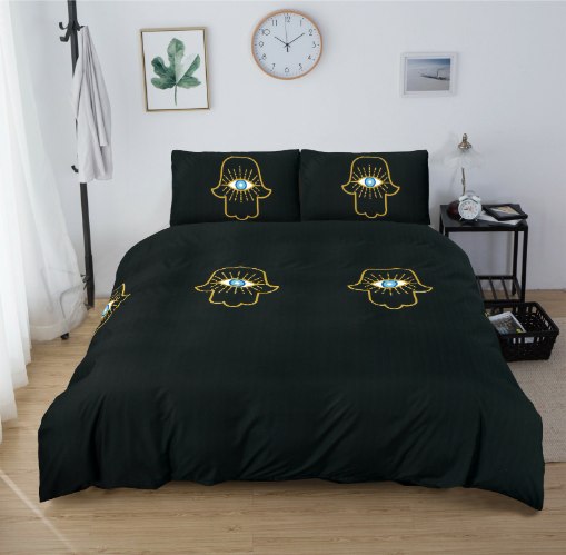 סט מצעים למיטת יחיד 90/200 מיסטיקה - דגם 410