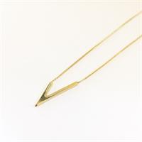 שרשרת ויוי א-סימטרית זהב