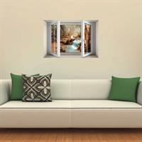 חלון בנישה המפל בנחל