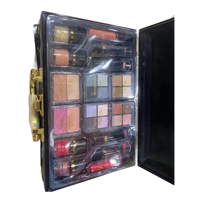 מזוודת איפור שחורה