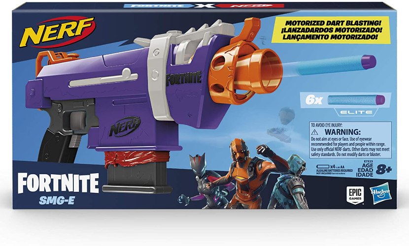 nerf fortnite SMG-E