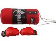 שק איגרוף+ כפפות איגרוף