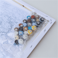 צביעה לפי מספרים - מוטיביים סיניים 50X60