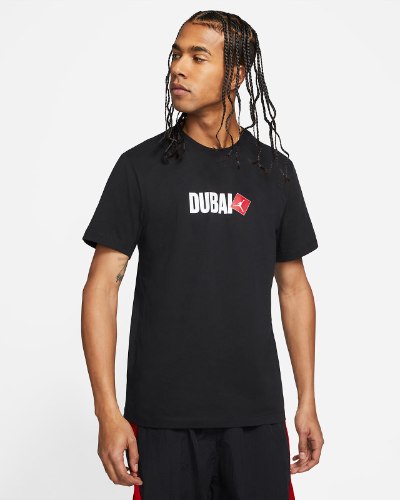 טי שרט JORDAN DUBAI שחור