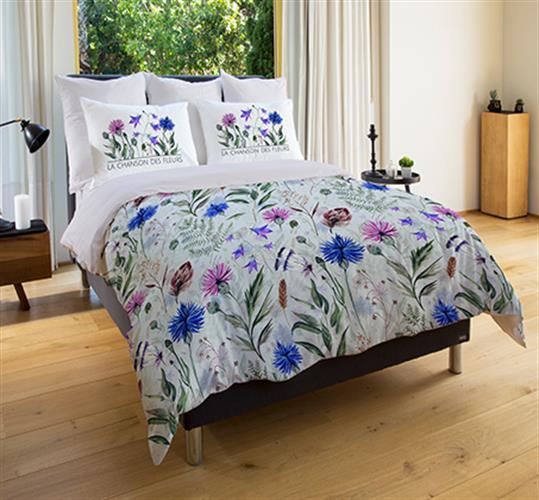 סט מלא יחיד דגם פרחי בר  100% כותנה של ורדינון