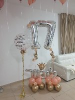 סידור בלונים - סט מושלם לעיצוב