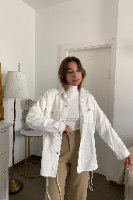 ג׳קט סטיב רצועות מצטלבות