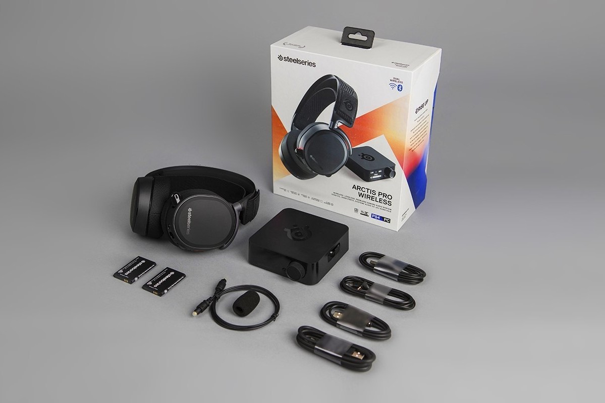 אוזניות גיימינג אלחוטיות Steelseries Arctis Pro Wireless