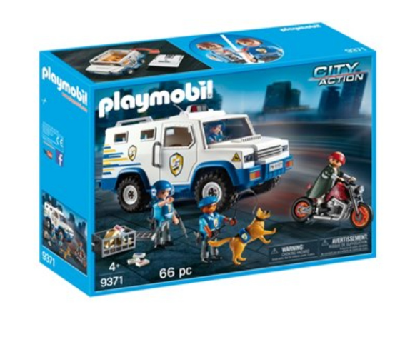 פליימוביל 9371 רכב ברינקס מרדף