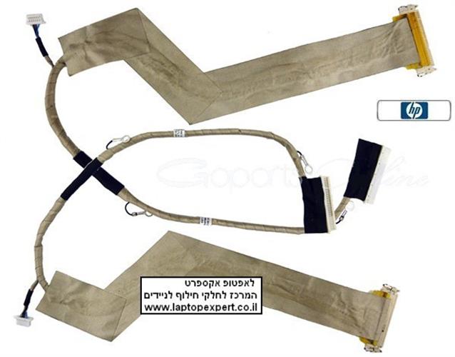 כבל מסך למחשב נייד אייץ פי HP Compaq 6730s 6735s LCD Cable 15.4 491264-001 , 6017B0152001