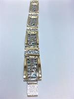 צמיד נשים כסף 925 משולב זהב MY10140057785