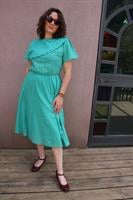 שמלת טורקיז מופלאה מידה L/XL