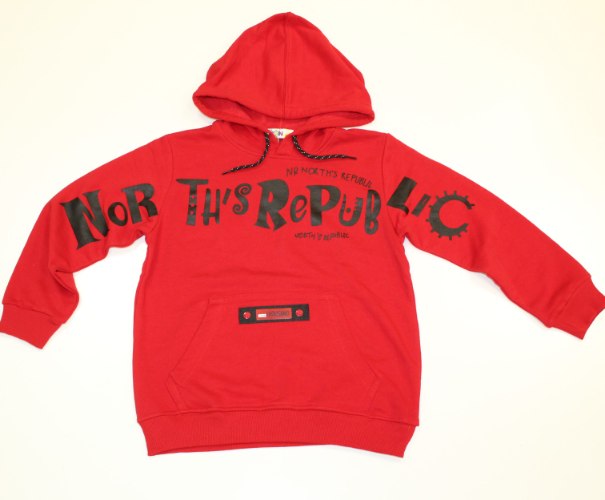 קפוצ'ון בנים REPUB אדום